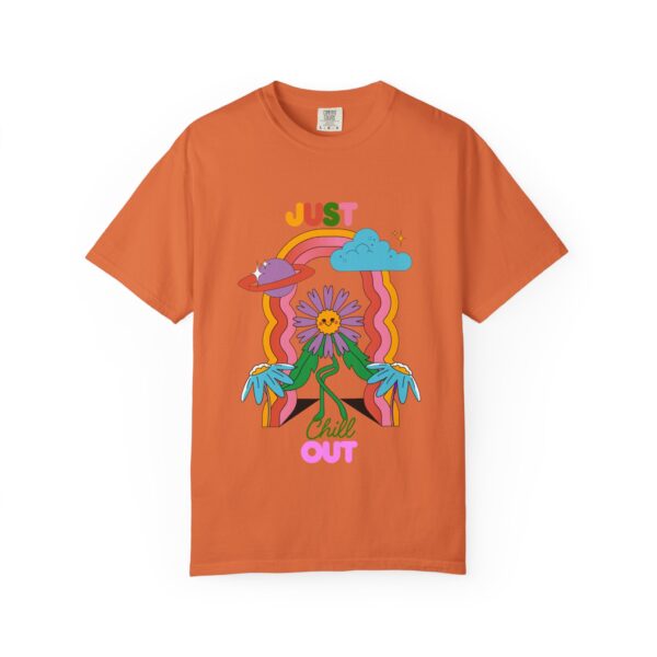 Chill Out Graphic T-Shirt - Unisex Garment-Dyed Tee - Image 19
