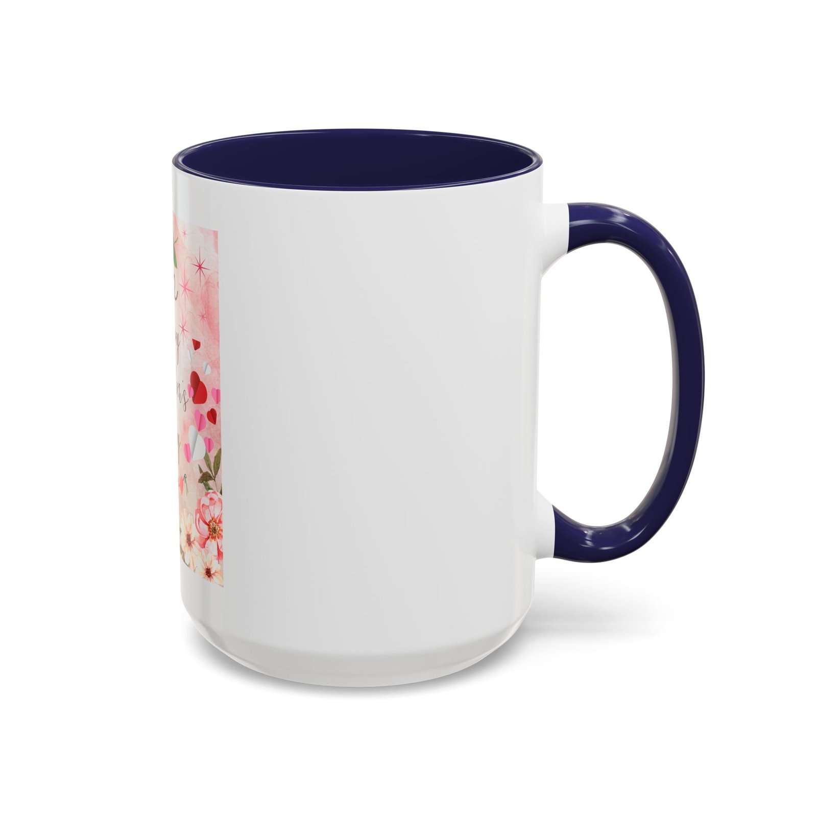 Happy Mother's Day Accent Coffee Mug - Floral Design, 11 & 15oz - Image 22