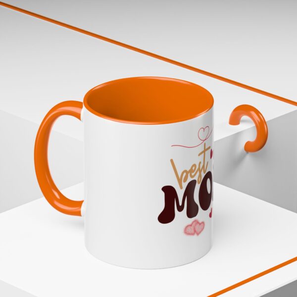 Best Mom Ever Accent Coffee Mug - Perfect Gift for Mother's Day - Image 56