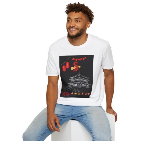 Cultural Heritage Unisex Softstyle T-Shirt | Lunar New Year Celebration Design - Image 16