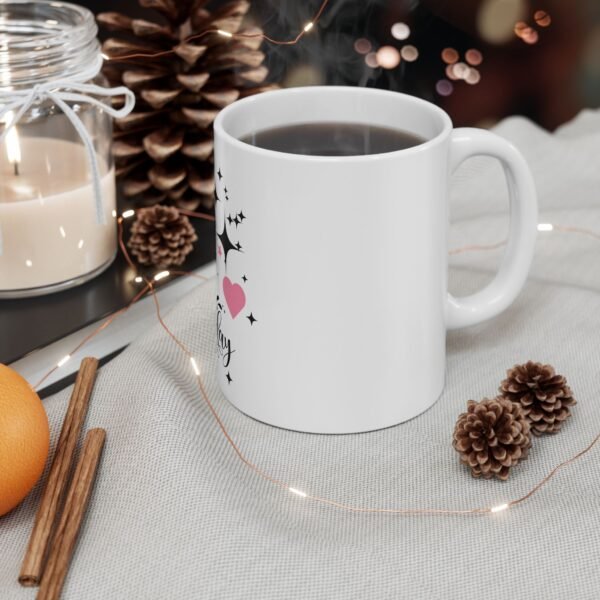 Happy Birthday Disco Ball Ceramic Mug - Fun Gift for Celebrations - Image 6