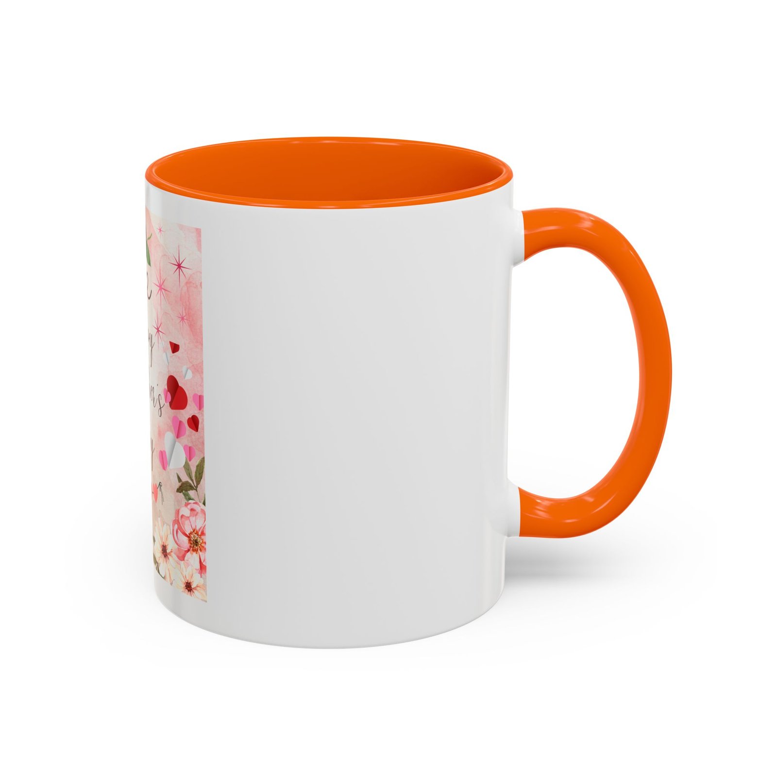 Happy Mother's Day Accent Coffee Mug - Floral Design, 11 & 15oz - Image 42