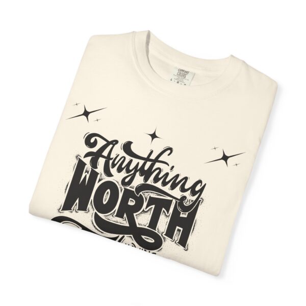 Beach Vibes Motivational T-Shirt - "Anything Worth Having Takes Time" - Image 21