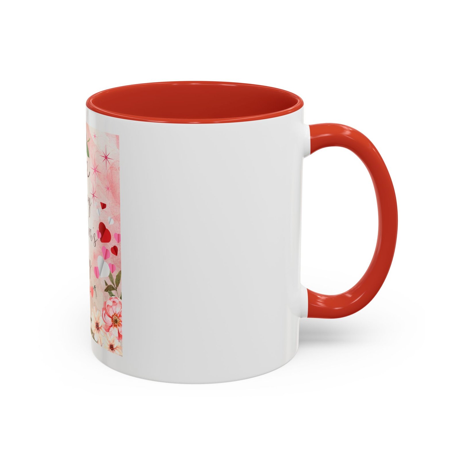 Happy Mother's Day Accent Coffee Mug - Floral Design, 11 & 15oz - Image 14