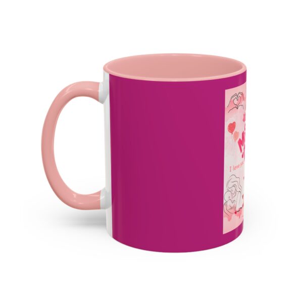#1 Mom Happy Mother's Day Accent Coffee Mug - Perfect Gift for Moms - Image 11