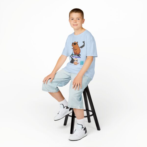 Cool Bear Kids Heavy Cotton Tee - Just Be Cool Graphic T-Shirt - Image 27