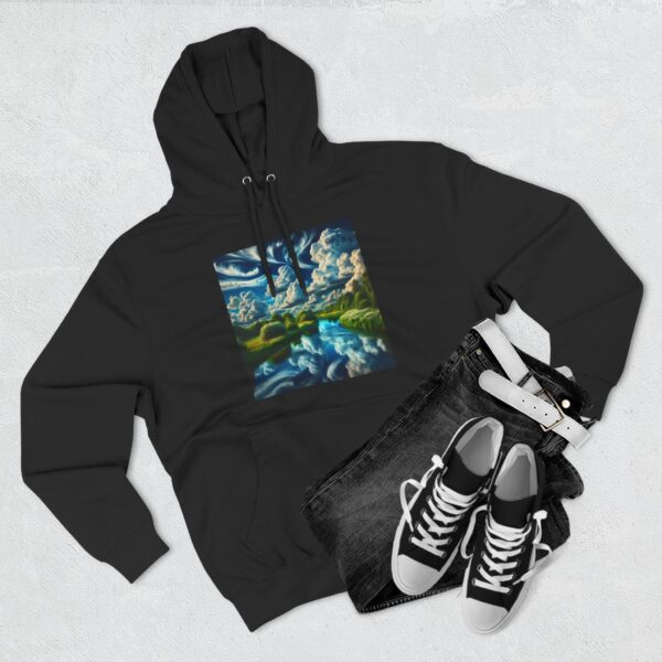 Three-Panel Fleece Hoodie - Image 11