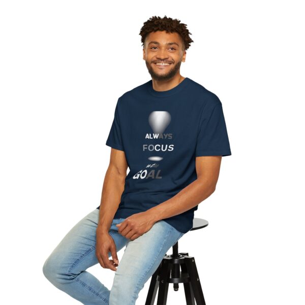 Motivational T-Shirt: Always Focus on the Goal - Image 9