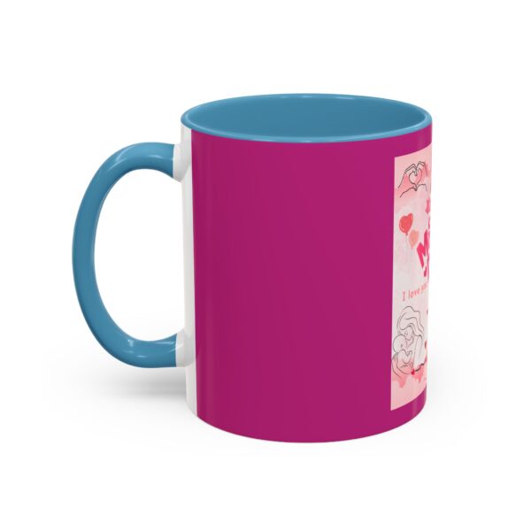 #1 Mom Happy Mother's Day Accent Coffee Mug - Perfect Gift for Moms - Image 19