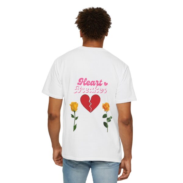Heartbreaker Unisex Garment-Dyed T-Shirt with Floral Design - Image 18
