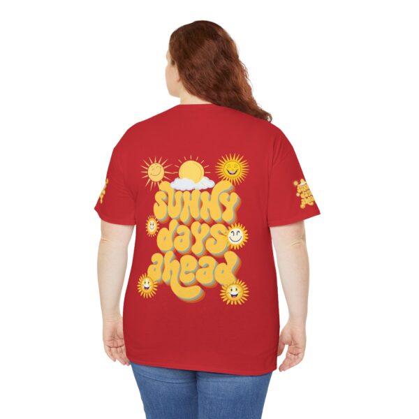 Sunny Days Ahead Unisex Heavy Cotton Tee - Fun Sun Graphic T-Shirt - Image 130