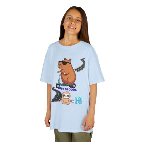 Cool Bear Kids Heavy Cotton Tee - Just Be Cool Graphic T-Shirt - Image 23