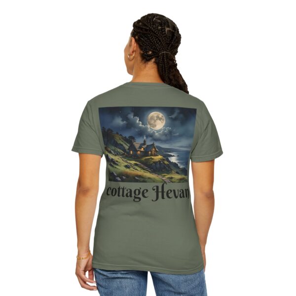 WilderNest Cottage Moonlight T-Shirt - Unisex Garment-Dyed Tee for Nature Lovers - Image 34