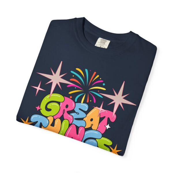 Great Things Await Me T-Shirt | Positive Vibe Unisex Tee - Image 19