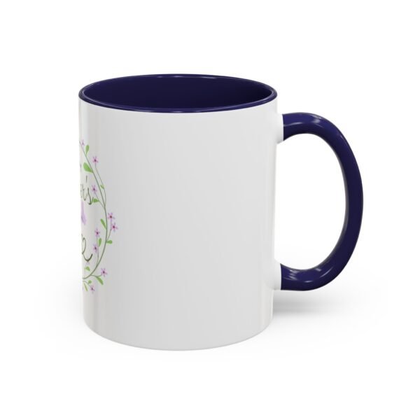 Happy Mother's Day Accent Coffee Mug - Floral Design for Mom - Image 6