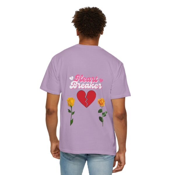Heartbreaker Unisex Garment-Dyed T-Shirt with Floral Design - Image 121