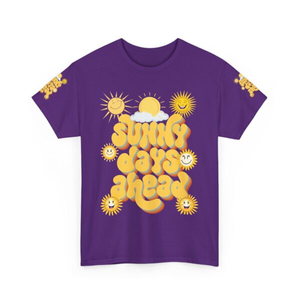 Sunny Days Ahead Unisex Heavy Cotton Tee - Fun Sun Graphic T-Shirt - Image 91