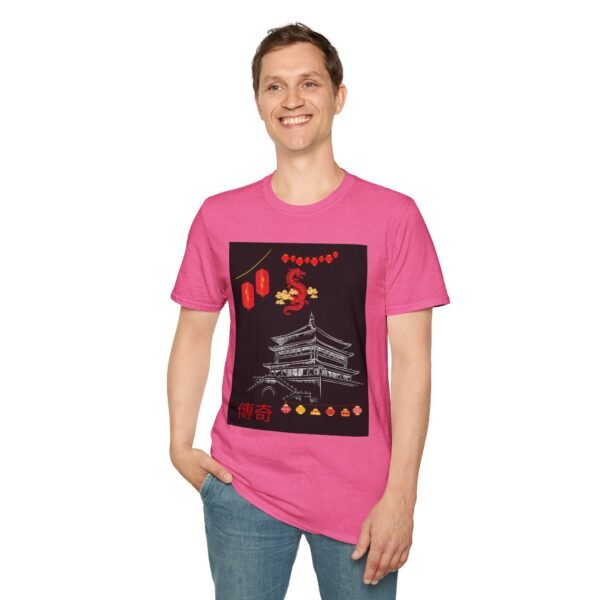 Cultural Heritage Unisex Softstyle T-Shirt | Lunar New Year Celebration Design - Image 51