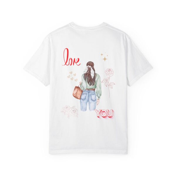 Love You Feminine Unisex T-shirt - Romantic Floral Design - Image 12
