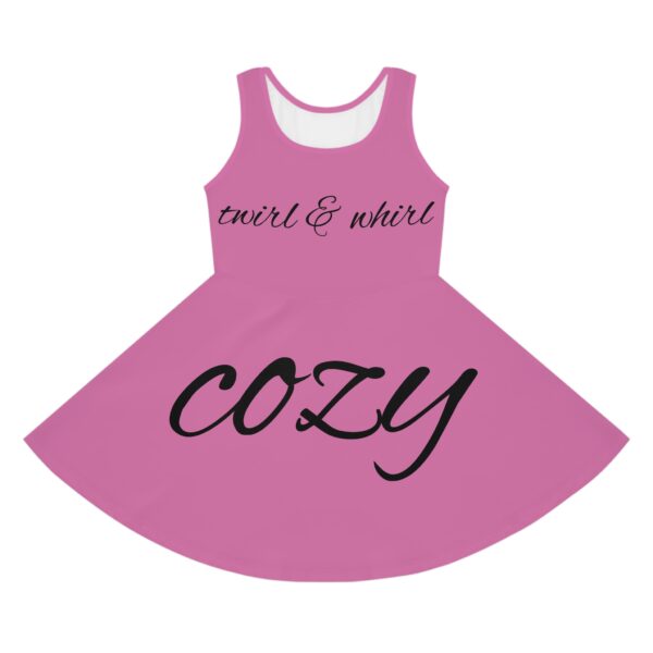 Girls' Sleeveless Sundress (AOP) - Image 2