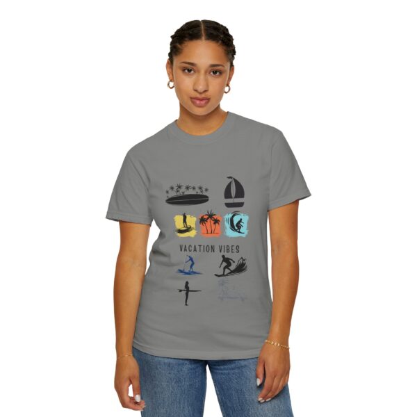 Vacation Vibes Unisex Garment-Dyed T-Shirt for Beach Lovers - Image 62