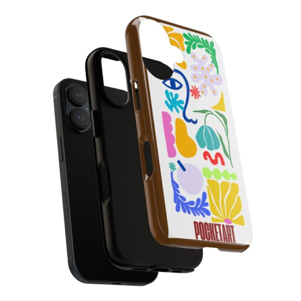 Colorful Floral iPhone Case - Tough Cases - Unique and Stylish Protection - Image 3