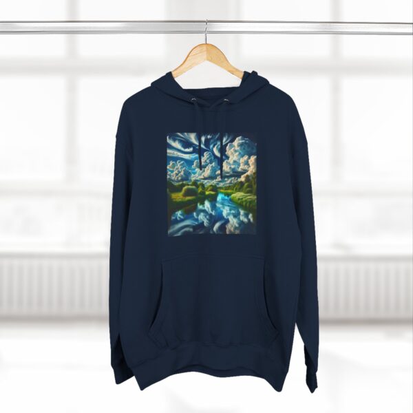 Three-Panel Fleece Hoodie - Image 24