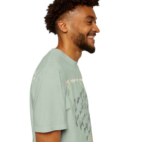 Garden Floral Unisex T-Shirt: "I Am Sorry for What I Said Before I Had My Coffee" - Image 38