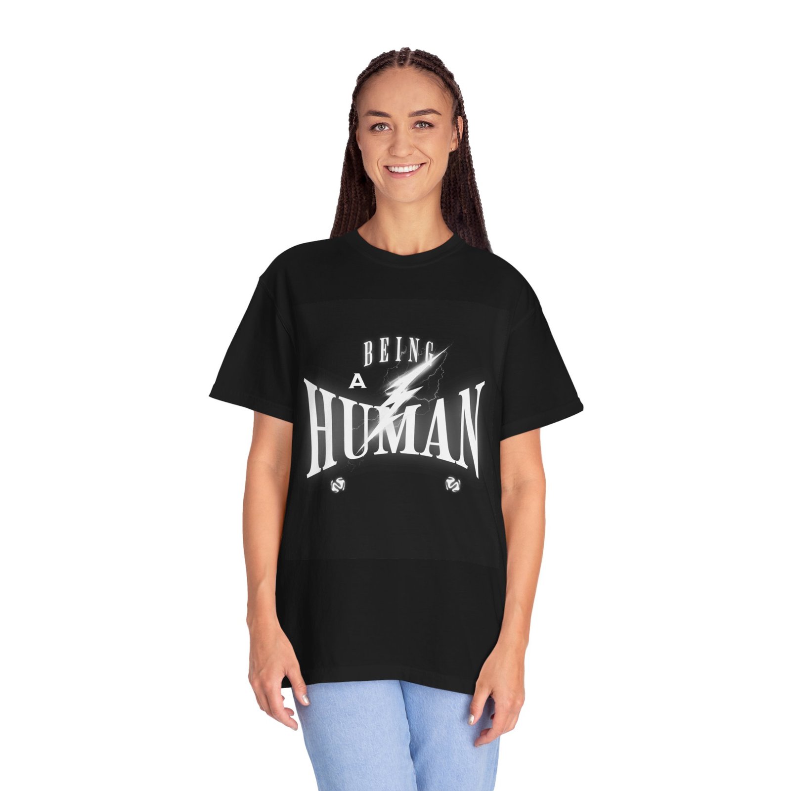 Being Human Garment-Dyed Unisex T-Shirt - Stylish, Casual Wear for All Occasions