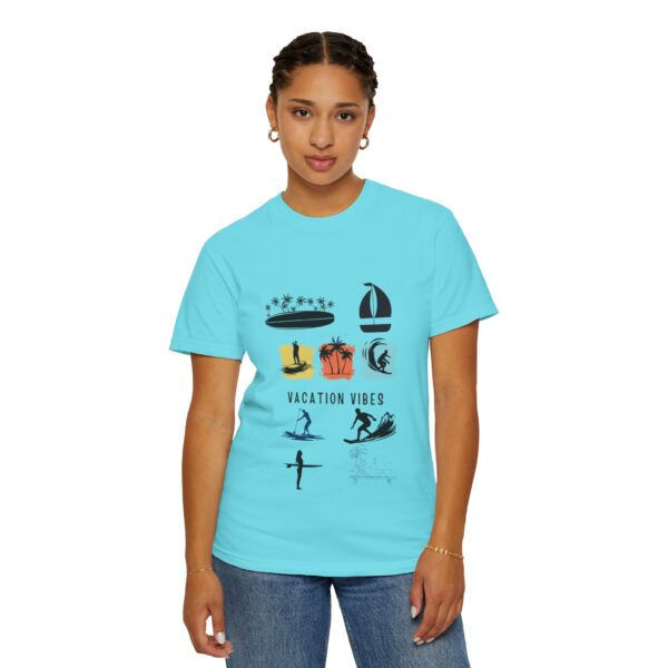 Vacation Vibes Unisex Garment-Dyed T-Shirt for Beach Lovers - Image 54