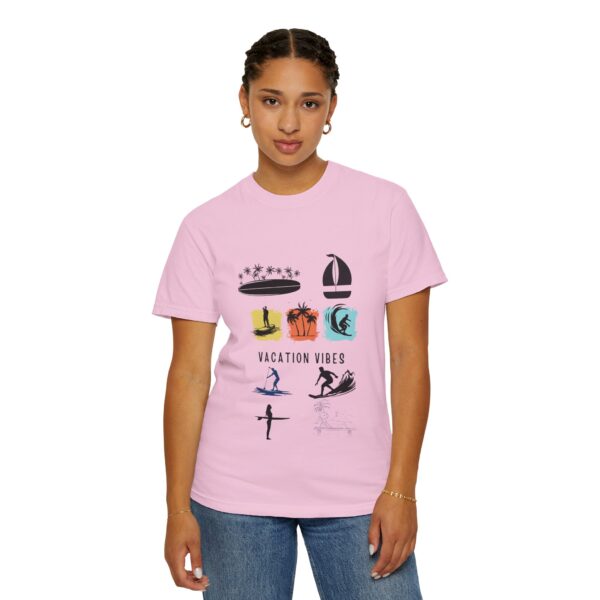 Vacation Vibes Unisex Garment-Dyed T-Shirt for Beach Lovers - Image 78
