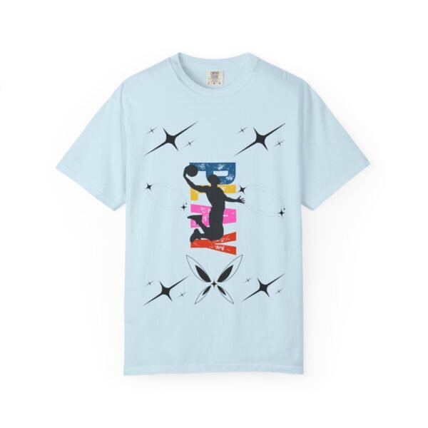 Unisex Garment-Dyed T-Shirt - Vibrant Athletic Design with Stars - Image 28