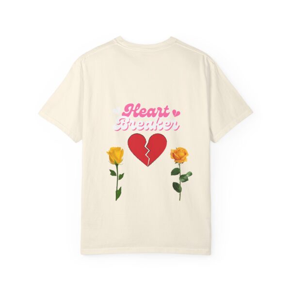 Heartbreaker Unisex Garment-Dyed T-Shirt with Floral Design - Image 30