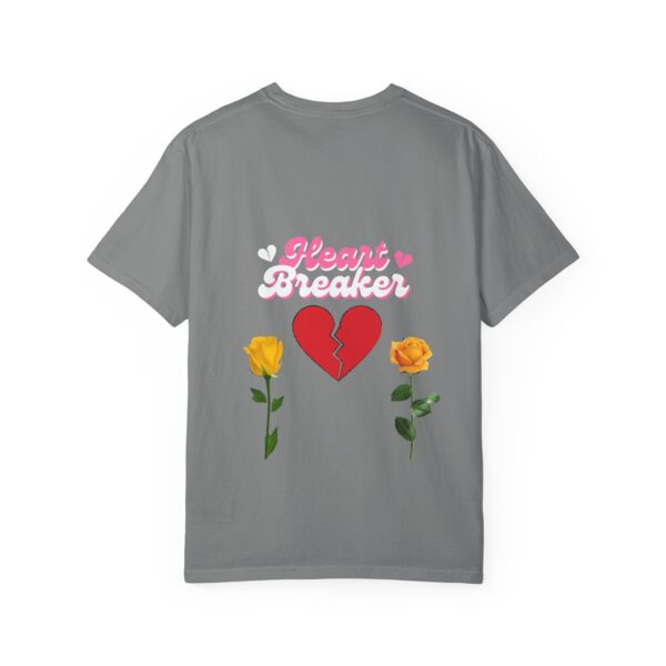 Heartbreaker Unisex Garment-Dyed T-Shirt with Floral Design - Image 73