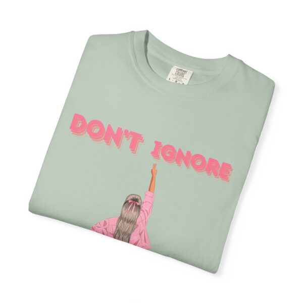 Girl Power Garment-Dyed T-shirt - Feminist Statement Tee - Image 19