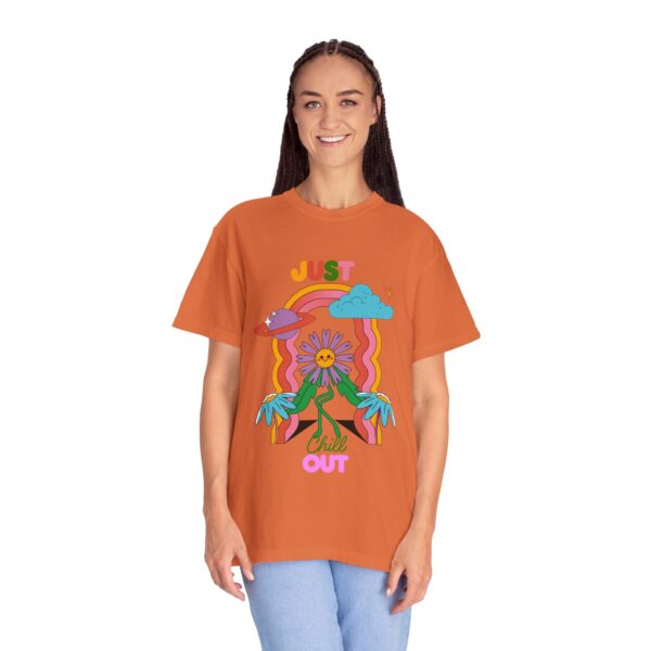 Chill Out Graphic T-Shirt - Unisex Garment-Dyed Tee - Image 23