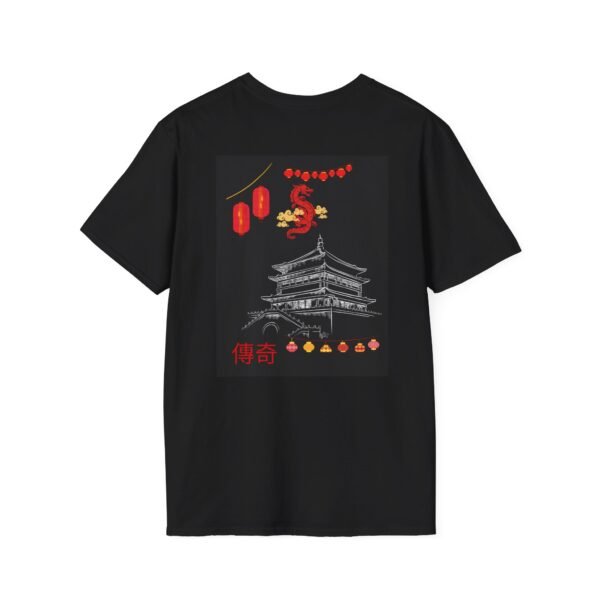Cultural Heritage Unisex Softstyle T-Shirt | Lunar New Year Celebration Design - Image 3