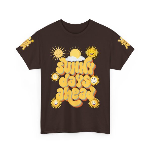 Sunny Days Ahead Unisex Heavy Cotton Tee - Fun Sun Graphic T-Shirt - Image 4