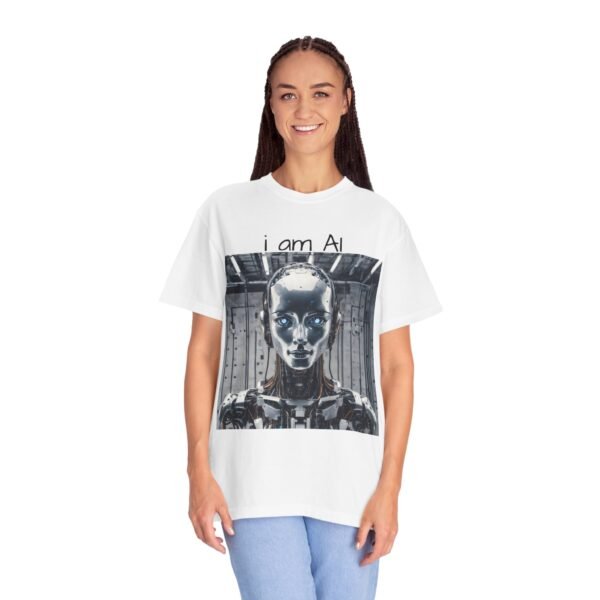 Unisex AI Graphic T-Shirt - 'I Am AI' Computer Theme Tee - Image 14