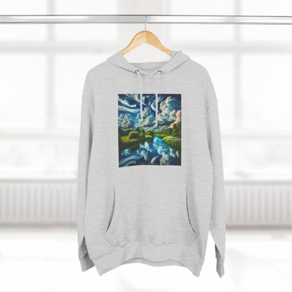 Three-Panel Fleece Hoodie - Image 8