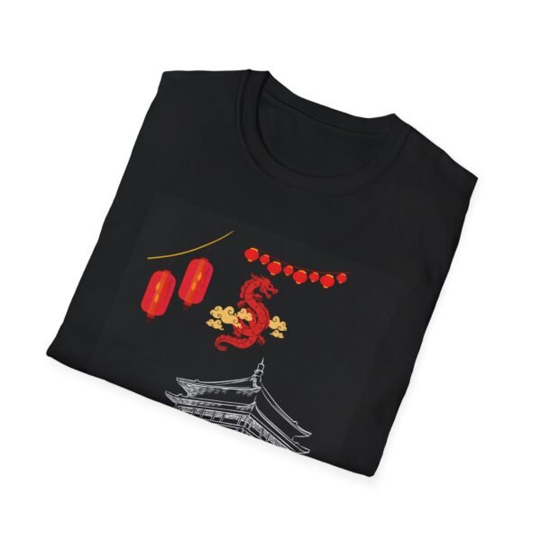 Cultural Heritage Unisex Softstyle T-Shirt | Lunar New Year Celebration Design - Image 5