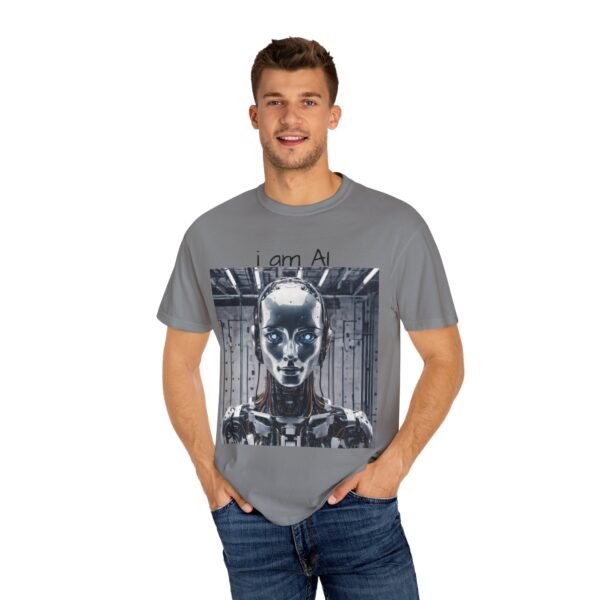 Unisex AI Graphic T-Shirt - 'I Am AI' Computer Theme Tee - Image 5