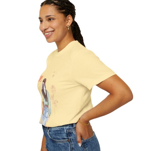 Love You Feminine Unisex T-shirt - Romantic Floral Design - Image 27
