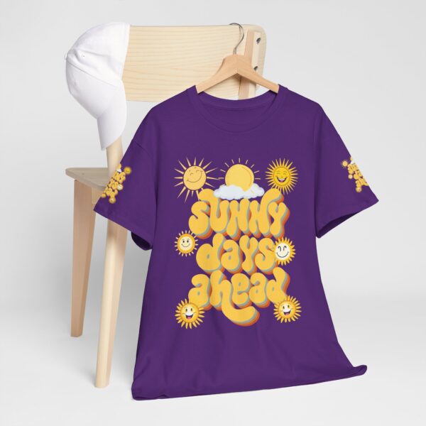 Sunny Days Ahead Unisex Heavy Cotton Tee - Fun Sun Graphic T-Shirt - Image 94