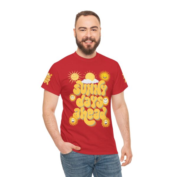 Sunny Days Ahead Unisex Heavy Cotton Tee - Fun Sun Graphic T-Shirt - Image 131