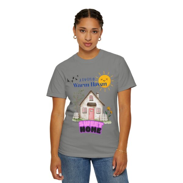 Cozy Home Vibes T-Shirt - "Living Warm Haven" Design - Image 24