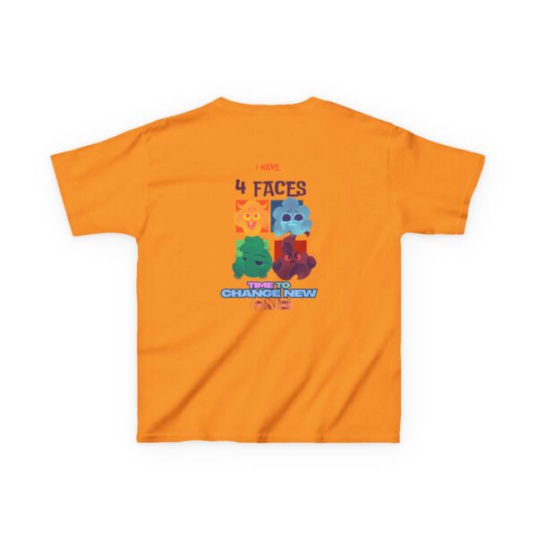 Kids 4 Faces Fun Tee - Change New One - Image 29