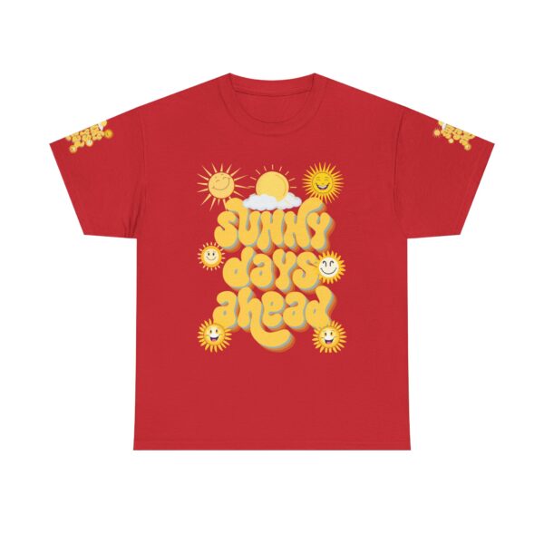Sunny Days Ahead Unisex Heavy Cotton Tee - Fun Sun Graphic T-Shirt - Image 123
