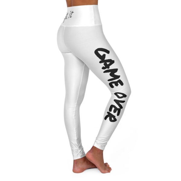 High Waisted Yoga Leggings (AOP) - Image 4