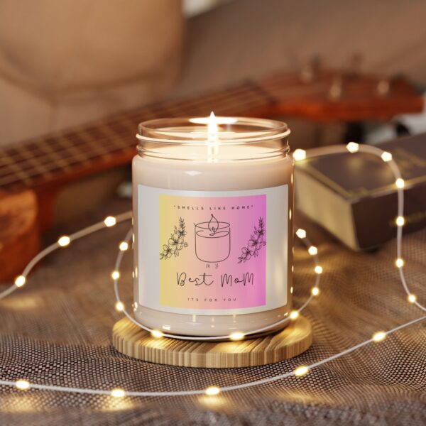 Best Mom Scented Soy Candle - Perfect Gift for Mother's Day & Birthdays - Image 3